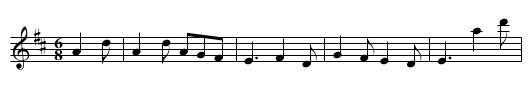 Le Berger Fidelle - staff notation