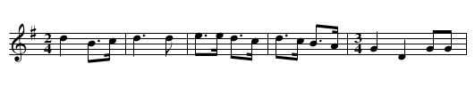 Le comte Ory - staff notation