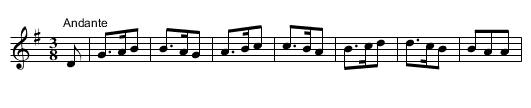 Le Grand Père - staff notation