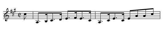 Le Ramage - staff notation