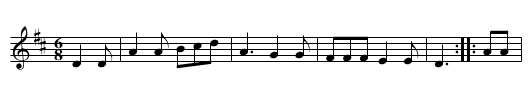 le rondo du tambour - staff notation