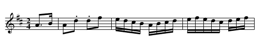 Le Talencourt - staff notation