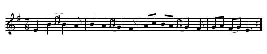 Le Vin Rose - staff notation