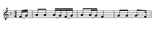 Leave her Johnny - staff notation