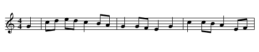 Leave me alone - Nichols - staff notation