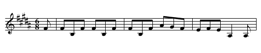 Leavitt's Irish Jig - staff notation
