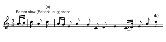 LEB/2/46/2 Captain Galligan - staff notation