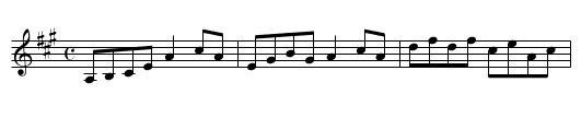 Leeds Hornpipe. FK.10 - staff notation