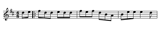 Leg of the Duck - staff notation