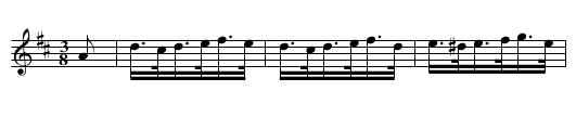 LEICESTER WALTZ - staff notation