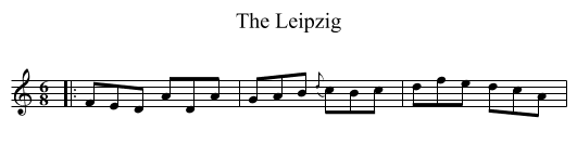 Leipzig, The  - staff notation