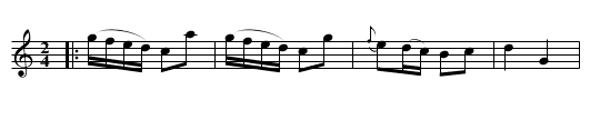 Leister House - staff notation