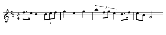 Leken hinnes Lusia Mölmann - staff notation