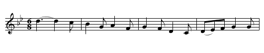 Leprehaun, The  - staff notation