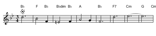 Lerwick Waltz, The - staff notation