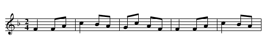 les Filles de Dunkerque - staff notation