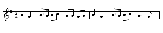 les Filles de Saint Nicolas - staff notation