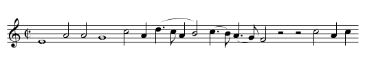 Les miens aussi brief - staff notation