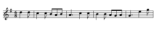 Les Petites Folies - staff notation
