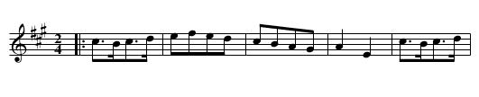 Les Plaisirs Champetres. - staff notation