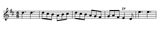 Leslies March - staff notation