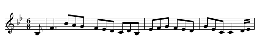 Lessley House - staff notation