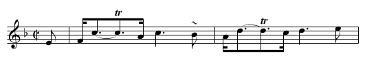 Let that stand there [2] - staff notation