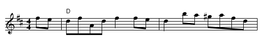 Levantine's Barrel - staff notation