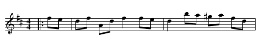 Leventine's Barrel - staff notation