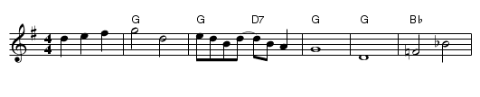 Levi Jackson - staff notation