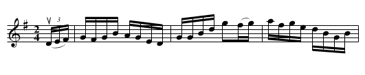 Leviathan -- Hornpipe - staff notation