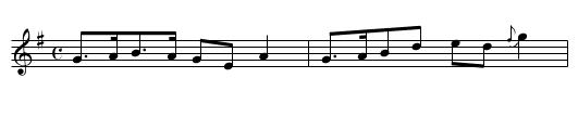 Lewis Gordon - staff notation