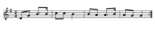 Lewis Lilt - staff notation