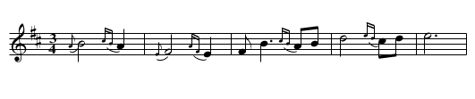 Liam &Oacute; Raghallaigh - staff notation