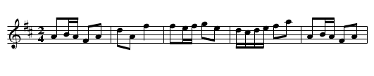 Liberton Pipe Band - staff notation