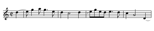 Liberty [3] - staff notation