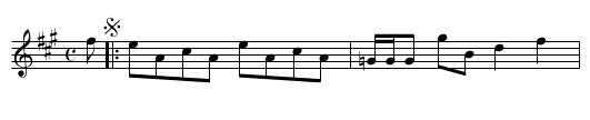 LICK THE LADLE, SANDY. - staff notation