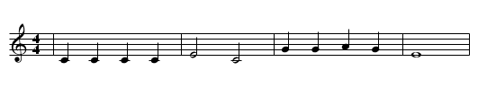 LIEB ES SEHR ZU ZIEHEN - staff notation