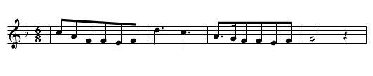 LIEBCHEN LASS DICH KUESSEN - staff notation