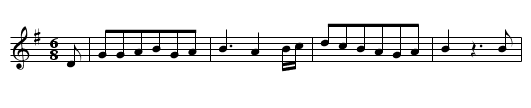 Liebesplauderei - staff notation