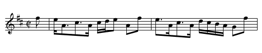 Lieut. Grant of the 10th Foot’s Strathspey - staff notation