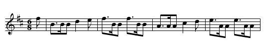 Lieutenant Maguire's Jig - staff notation