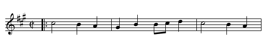Life of the Cause. JJo8.003, The - staff notation
