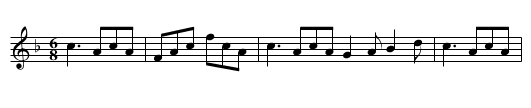 Light  and Airy [1] - staff notation