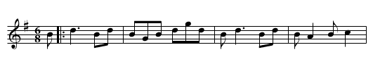 Light and Airy - staff notation