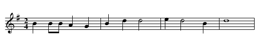 Li'l Liza Jane - staff notation