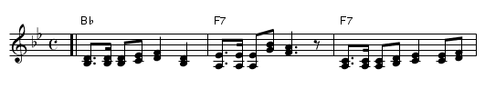 Lili Marlen' - staff notation
