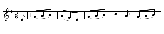 Lilla Rolig - staff notation