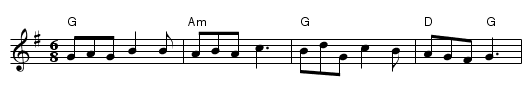 Lilliburlero - staff notation