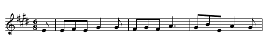Lilliburlero - staff notation